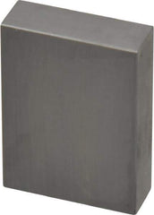 Value Collection - 1" Rectangular Steel Gage Block - Accuracy Grade 0, Includes NIST Traceability Certification - Exact Tool & Supply