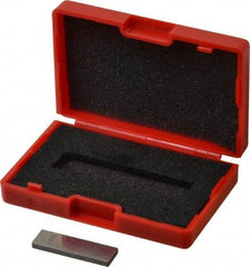 Value Collection - 0.1008" Rectangular Steel Gage Block - Accuracy Grade AS-1, Includes NIST Traceability Certification - Exact Tool & Supply