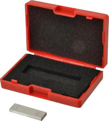 Value Collection - 0.103" Rectangular Steel Gage Block - Accuracy Grade AS-1, Includes NIST Traceability Certification - Exact Tool & Supply