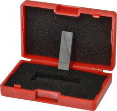 Value Collection - 0.12" Rectangular Steel Gage Block - Accuracy Grade AS-1, Includes NIST Traceability Certification - Exact Tool & Supply