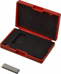 Value Collection - 0.122" Rectangular Steel Gage Block - Accuracy Grade AS-1, Includes NIST Traceability Certification - Exact Tool & Supply