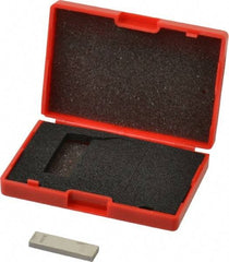 Value Collection - 0.123" Rectangular Steel Gage Block - Accuracy Grade AS-1, Includes NIST Traceability Certification - Exact Tool & Supply