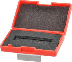 Value Collection - 0.124" Rectangular Steel Gage Block - Accuracy Grade AS-1, Includes NIST Traceability Certification - Exact Tool & Supply