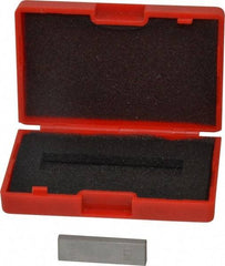 Value Collection - 0.128" Rectangular Steel Gage Block - Accuracy Grade AS-1, Includes NIST Traceability Certification - Exact Tool & Supply