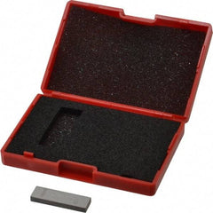 Value Collection - 0.129" Rectangular Steel Gage Block - Accuracy Grade AS-1, Includes NIST Traceability Certification - Exact Tool & Supply