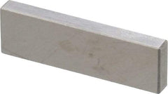 Value Collection - 0.131" Rectangular Steel Gage Block - Accuracy Grade AS-1, Includes NIST Traceability Certification - Exact Tool & Supply