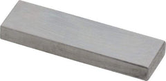 Value Collection - 0.132" Rectangular Steel Gage Block - Accuracy Grade AS-1, Includes NIST Traceability Certification - Exact Tool & Supply