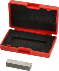 Value Collection - 0.3" Rectangular Steel Gage Block - Accuracy Grade AS-1, Includes NIST Traceability Certification - Exact Tool & Supply