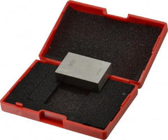 Value Collection - 0.9" Rectangular Steel Gage Block - Accuracy Grade AS-1, Includes NIST Traceability Certification - Exact Tool & Supply
