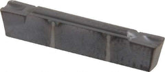 Kennametal - 305G GMP Grade KC5010, 3.05mm Cutting Width Carbide Grooving Insert - 3.5mm Max Depth of Cut, Neutral, 0.4mm Corner Radius, TiAlN Finish - Exact Tool & Supply