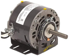 US Motors - 1/12 hp, ODP Enclosure, Auto Thermal Protection, 850 RPM, 115 Volt, 60 Hz, Industrial Electric AC/DC Motor - Size 56 Frame, C-Face Mount, 1 Speed, Ball Bearings, 3.2 Full Load Amps, A Class Insulation, Reversible - Exact Tool & Supply