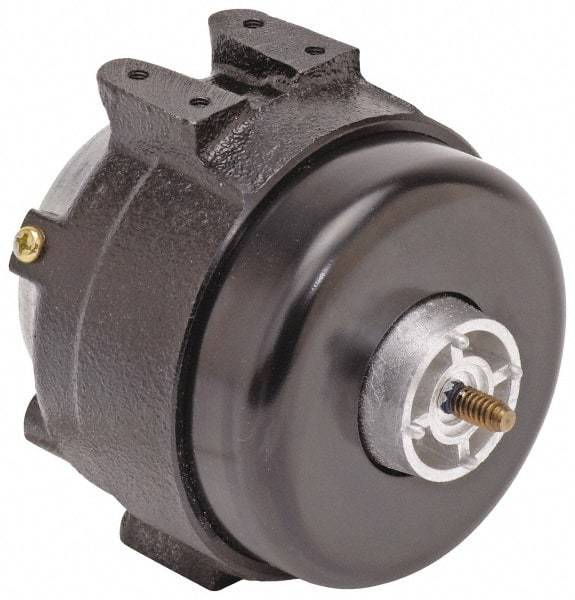 US Motors - 1/6 hp, ODP Enclosure, Auto Thermal Protection, 1,550 RPM, 230 Volt, 60 Hz, Industrial Electric AC/DC Motor - Size 48 Frame, Peripheral Mount, 1 Speed, Sleeve Bearings, B Class Insulation, CCW Drive End - Exact Tool & Supply