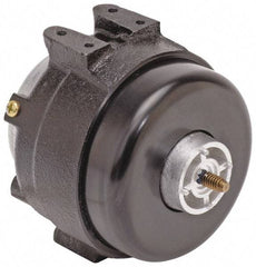 US Motors - 1/6 hp, ODP Enclosure, Auto Thermal Protection, 1,550 RPM, 230 Volt, 60 Hz, Industrial Electric AC/DC Motor - Size 48 Frame, Peripheral Mount, 1 Speed, Sleeve Bearings, B Class Insulation, CCW Drive End - Exact Tool & Supply