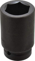 Proto - 1" Drive 1-11/16" Deep Impact Socket - 6 Points, 4" OAL - Exact Tool & Supply