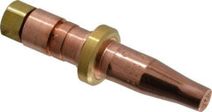 Miller-Smith - 1/4 to 3/8 Inch 1 Piece MCSeries Cutting Torch Tip - Tip Number 0, Oxygen Acetylene, For Use with Smith Equipment - Exact Tool & Supply