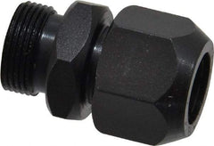 Starrett - 1/2-32 Inch Thread, 9/32 Inch Thread Length, Drop Indicator Split Collet - For Use with AGD Indicators - Exact Tool & Supply