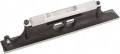 Starrett - 12" Long, 0.0050 & 0.0500" Graduation Sensitivity per 10", 3 Vials, Machinists' Level - Cast Iron, 1/64" Base Flatness, 1-3/32" Wide x 2-3/4" High - Exact Tool & Supply