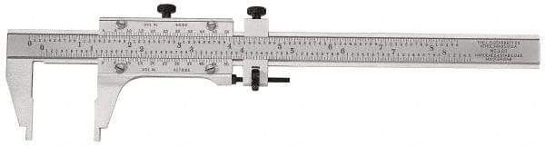 Starrett - 0 to 48" Steel Vernier Caliper - 0.0010" Graduation, 3" Jaw Depth, 0.0005" Accuracy - Exact Tool & Supply