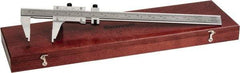 Starrett - 0 to 12" Steel Vernier Caliper - 0.0010" Graduation, 2-5/16" Jaw Depth, 0.0005" Accuracy - Exact Tool & Supply