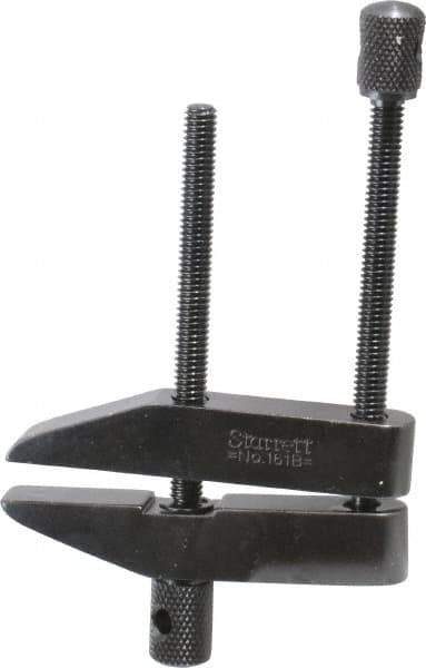 Starrett - 1-3/4" Max Capacity, 2-1/2" Jaw Length, Parallel Clamp - Hardened Steel, 1" Reach - Exact Tool & Supply