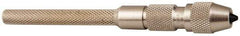Starrett - 3-15/32" Long, 0.06" Capacity, Pin Vise - 3-15/32" Long, 0.045" Min Capacity - Exact Tool & Supply