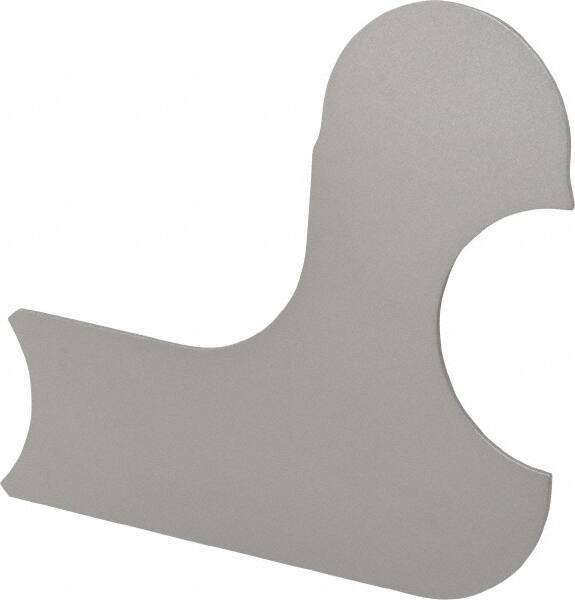Starrett - 15mm Radius Gage - Satin Chrome Finish, Stainless Steel - Exact Tool & Supply