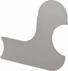 Starrett - 15mm Radius Gage - Satin Chrome Finish, Stainless Steel - Exact Tool & Supply
