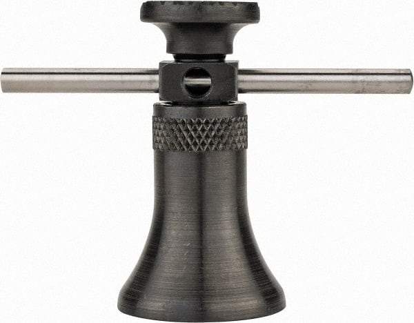 Starrett - 1-1/4" Base Diam, 2-1/4 to 3-3/8" Height Range, Jack Screw - Exact Tool & Supply