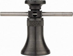 Starrett - 1-1/4" Base Diam, 2-1/4 to 3-3/8" Height Range, Jack Screw - Exact Tool & Supply