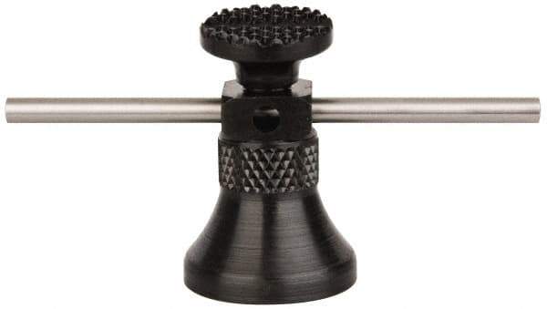 Starrett - 1" Base Diam, 1-1/2 to 2-1/4" Height Range, Jack Screw - Exact Tool & Supply