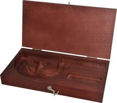 Starrett - Micrometer Case - 3" Max Measurement, Use with 226 & 226M Outside Micrometers - Exact Tool & Supply