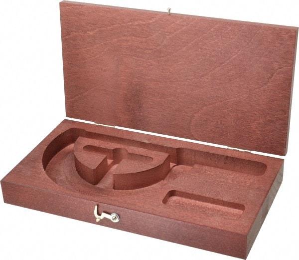 Starrett - Micrometer Case - 4" Max Measurement, Use with 216 & 216M Series Digital Micrometers - Exact Tool & Supply
