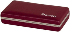 Starrett - Micrometer Case - 1/2" Max Measurement, Use with 232 & 232M Series Outside Micrometers - Exact Tool & Supply