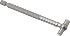 Starrett - 1/2 to 3/4 Inch, 2-3/8 Inch Overall Length, Telescoping Gage - 2-3/8 Inch Long Handle, Chrome Plated - Exact Tool & Supply