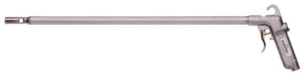 Guardair - 120 Max psi High Power Venturi Nozzle Pistol Grip Blow Gun - 1/4 NPT, 18" Tube Length, Aluminum - Exact Tool & Supply