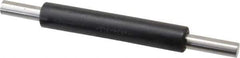 Starrett - 4 Inch Long, Accuracy Up to 0.0001 Inch, Spherical End Micrometer Calibration Standard - Use with Micrometers, Includes Heat Insulating Handle - Exact Tool & Supply