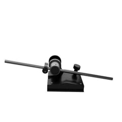 Starrett - 1 Spindle, 9 Inch Spindle Length, Surface Gage - 2-9/16 Inch Long x 2-3/8 Inch Wide Base, Hardened Steel - Exact Tool & Supply