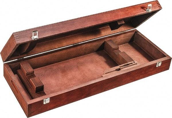 Starrett - Wood, Height Gage Wood Case - For Use with 24 Inch Gages - Exact Tool & Supply