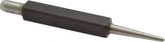 Starrett - 3/32" Center Punch - 3-3/4" OAL, Steel - Exact Tool & Supply