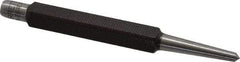 Starrett - 5/32" Center Punch - 4-1/4" OAL, Steel - Exact Tool & Supply