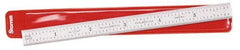 TESA Brown & Sharpe - 150mm Long, 0.5, 1mm Graduation, Flexible Steel Rule - Metric Graduation Style, 1/2" Wide, Silver, Satin Chrome Finish - Exact Tool & Supply