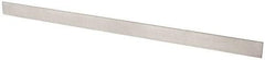 Starrett - 48 Inch Long x 2-13/32 Inch Wide x 7/32 Inch Thick, Square Edge Straightedge - 0.0004 Inch Edge Flatness, Steel, 0.0002 Inch Parallelism - Exact Tool & Supply