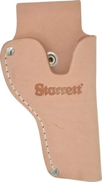 Starrett - Micrometer Holster - 1" Max Measurement, Use with Inch & Millimeter Micrometers - Exact Tool & Supply