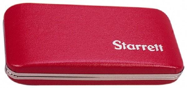 Starrett - Micrometer Case - 9" Max Measurement, Use with 216 & 216M Series Digital Micrometers - Exact Tool & Supply