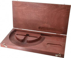 Starrett - Micrometer Case - 6" Max Measurement, Use with 216 & 216M Series Digital Micrometers - Exact Tool & Supply