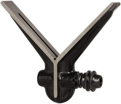 Starrett - 6 Inch Long Blade, Center Head - Smooth Black Enamel, Coated Forged and Hardened Steel - Exact Tool & Supply