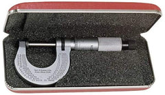 Starrett - Micrometer Case - Use with S226 & S226M for 0 to 6" Outside Micrometer Sets - Exact Tool & Supply