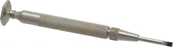 Starrett - 5/8" Blade Length Precision Slotted Screwdriver - 3-3/4" OAL - Exact Tool & Supply