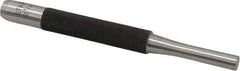 Starrett - 1/4" Pin Punch - 4" OAL, Steel - Exact Tool & Supply