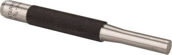 Starrett - 5/16" Pin Punch - 4" OAL, Steel - Exact Tool & Supply